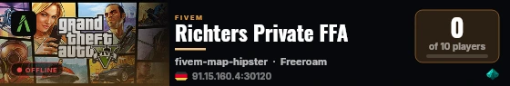 Richters Private FFA live status badge