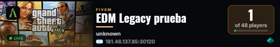 [Qbox Project] EDM Legacy prueba live status badge