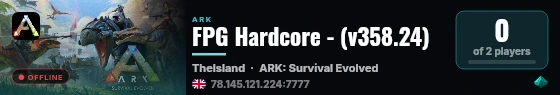 FPG Hardcore - (v358.24) live status badge