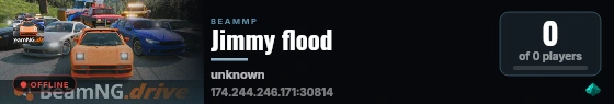 Jimmy flood live status badge