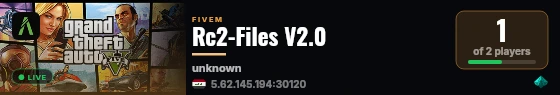 Rc2-Files V2.0 live status badge
