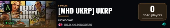 [MHD UKRP] UKRP live status badge