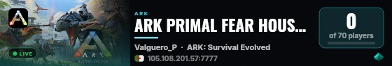 ARK PRIMAL FEAR HOUSSEM CAPTAIN AMERICA - (v361.7) live status badge