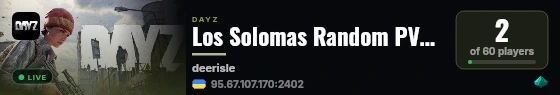Los Solomas Random PVP Vanilla+ Wipe 12.09 live status badge