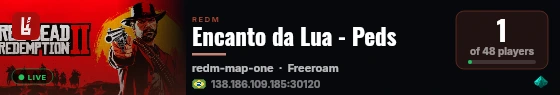 Encanto da Lua - Peds live status badge