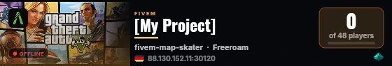 [My Project] live status badge