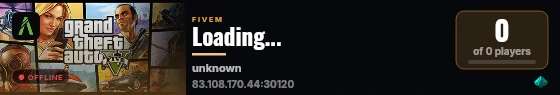 Loading... live status badge