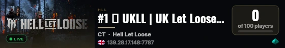 #1 ☆ UKLL | UK Let Loose | discord.gg/ukll ☆ live status badge