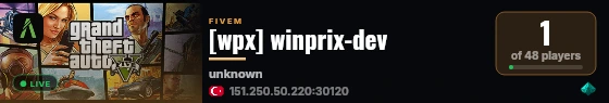 [wpx] winprix-dev live status badge
