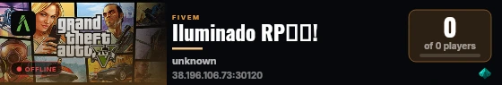 Iluminado RP🕷️🕸️! live status badge