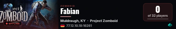 Fabian live status badge