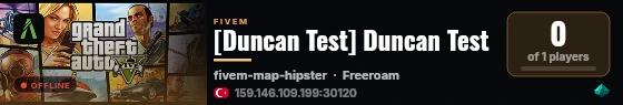 [Duncan Test] Duncan Test live status badge