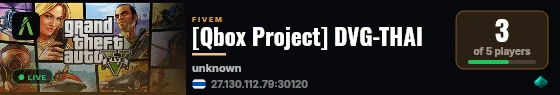 [Qbox Project] DVG-THAI live status badge