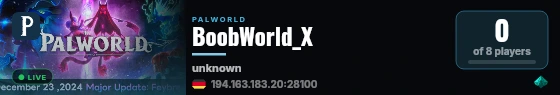 BoobWorld_X live status badge