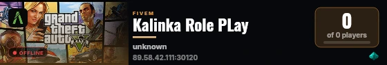 Kalinka Role PLay live status badge