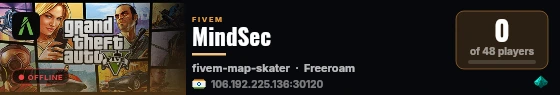 MindSec live status badge