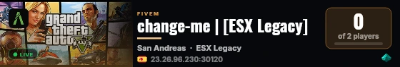change-me | [ESX Legacy] live status badge