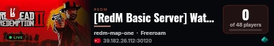 XiBuDaShuiShou built with FiveM Basic Server! live status badge