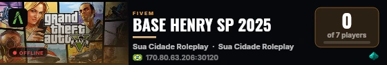 BASE HENRY SP 2025 live status badge