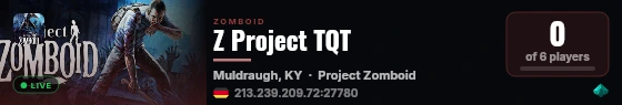 Z Project TQT live status badge