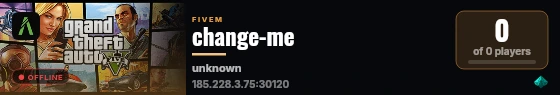 change-me live status badge
