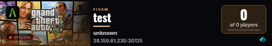 test  live status badge