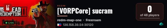 [VORPCore] sucram live status badge