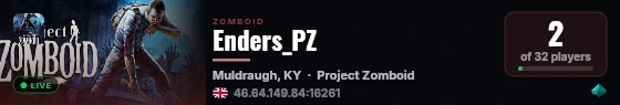 Enders_PZ live status badge