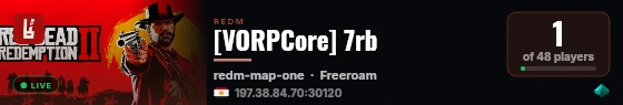 [VORPCore] 7rb live status badge