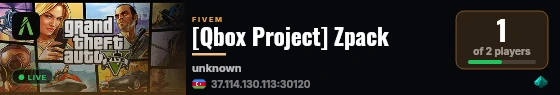 [Qbox Project] Zpack live status badge
