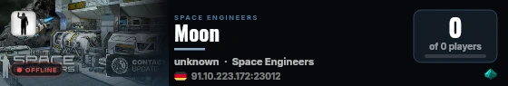 Moon live status badge