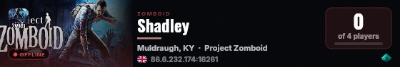 Shadley live status badge
