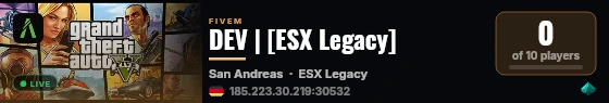 DEV | [ESX Legacy] live status badge