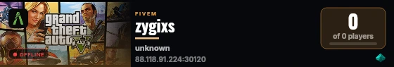 zygixs live status badge