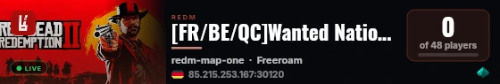 [FR/BE/QC]Wanted Nation|WL|+18|Creation de base|Lore Inedit live status badge