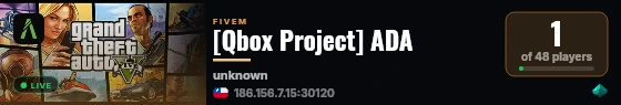 [Qbox Project] ADA live status badge