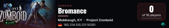 Bromance live status badge