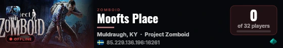 Moofts Place live status badge