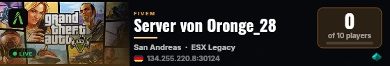 Server von Oronge_28 live status badge