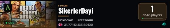 SikerlerDayi live status badge