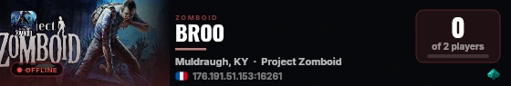 BROO live status badge