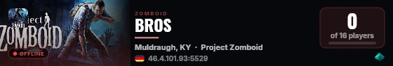 BROS live status badge