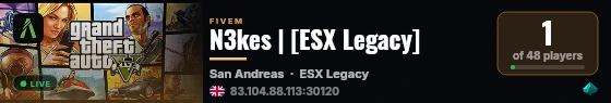 N3kes | [ESX Legacy] live status badge