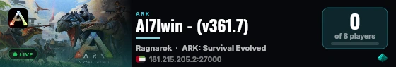 Al7lwin - (v361.7) live status badge