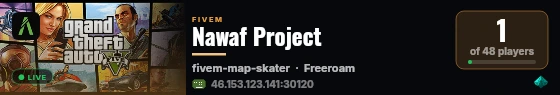 Nawaf Project live status badge