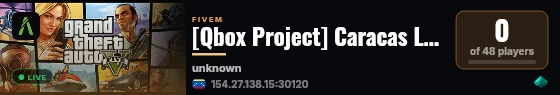 [Qbox Project] Caracas Loca live status badge