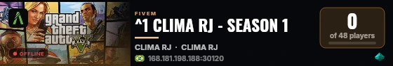 ^1 CLIMA RJ - SEASON 1 live status badge