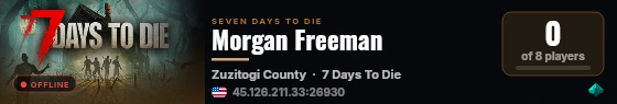 Morgan Freeman live status badge