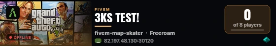 3KS TEST! live status badge