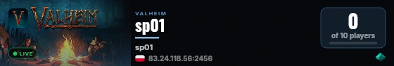 sp01 live status badge